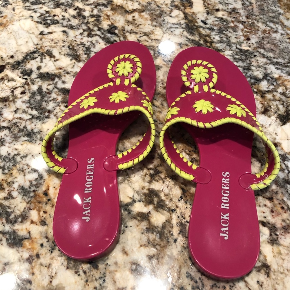 Jack Rogers Jelly Flat Sandals